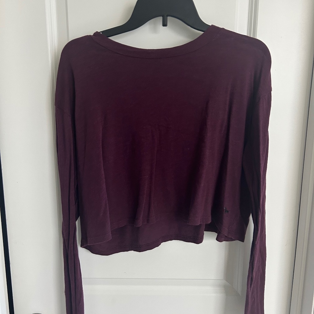 PINK by VS Cropped Long Sleeve Tee